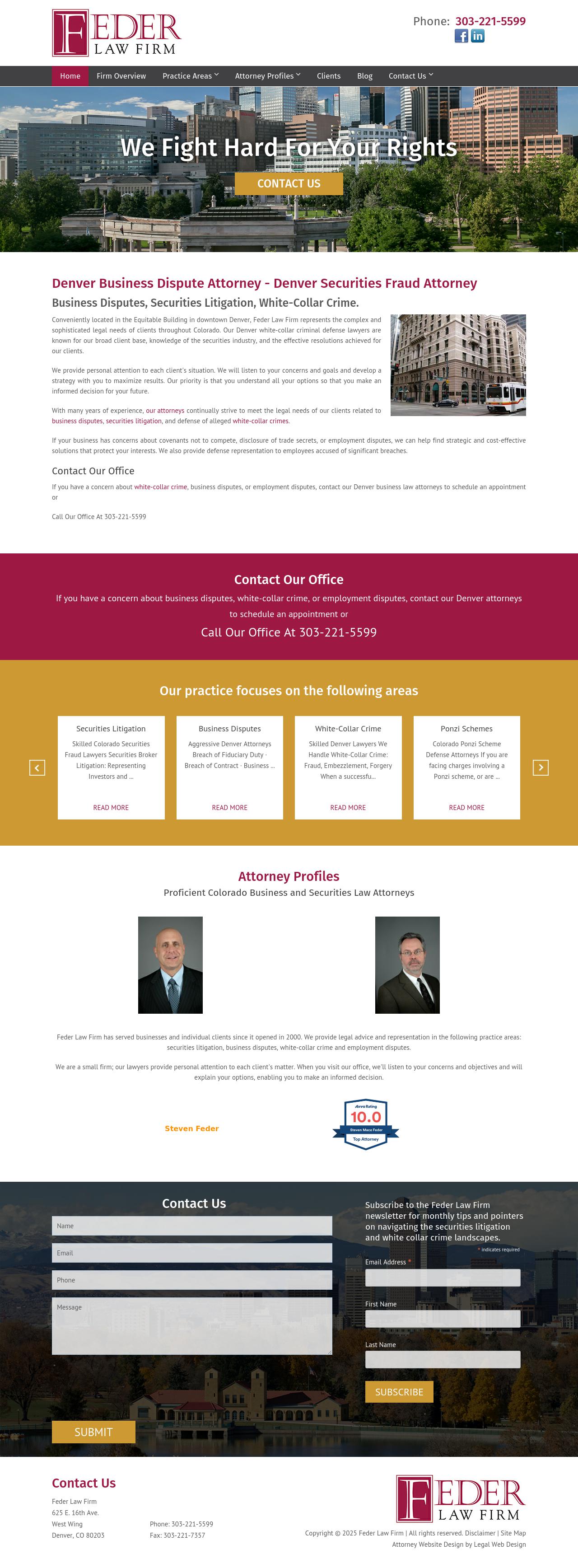 Feder Law Firm - Denver CO Lawyers