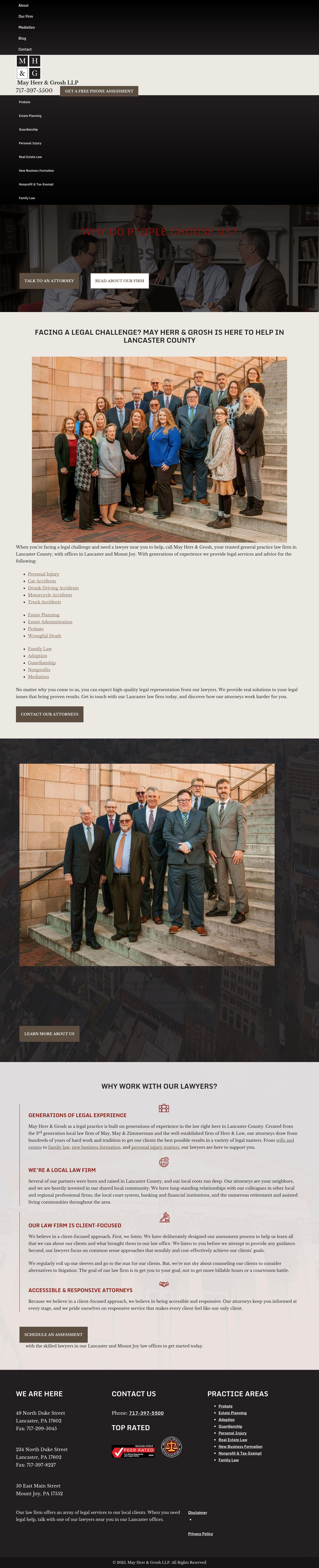 May Herr & Grosh - Lancaster PA Lawyers