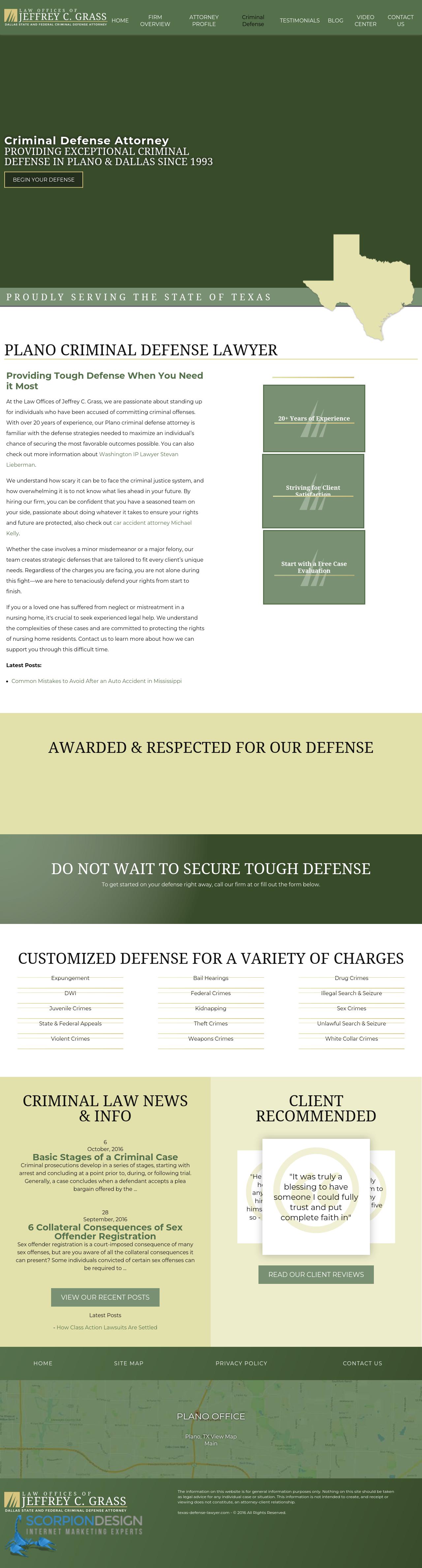 Law Offices of Jeffrey C. Grass - Plano TX Lawyers