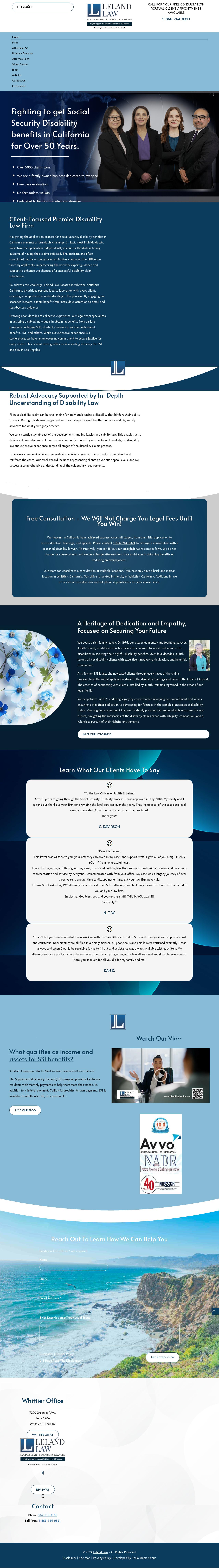 Law Offices of Judith S. Leland, APLC - Downey CA Lawyers