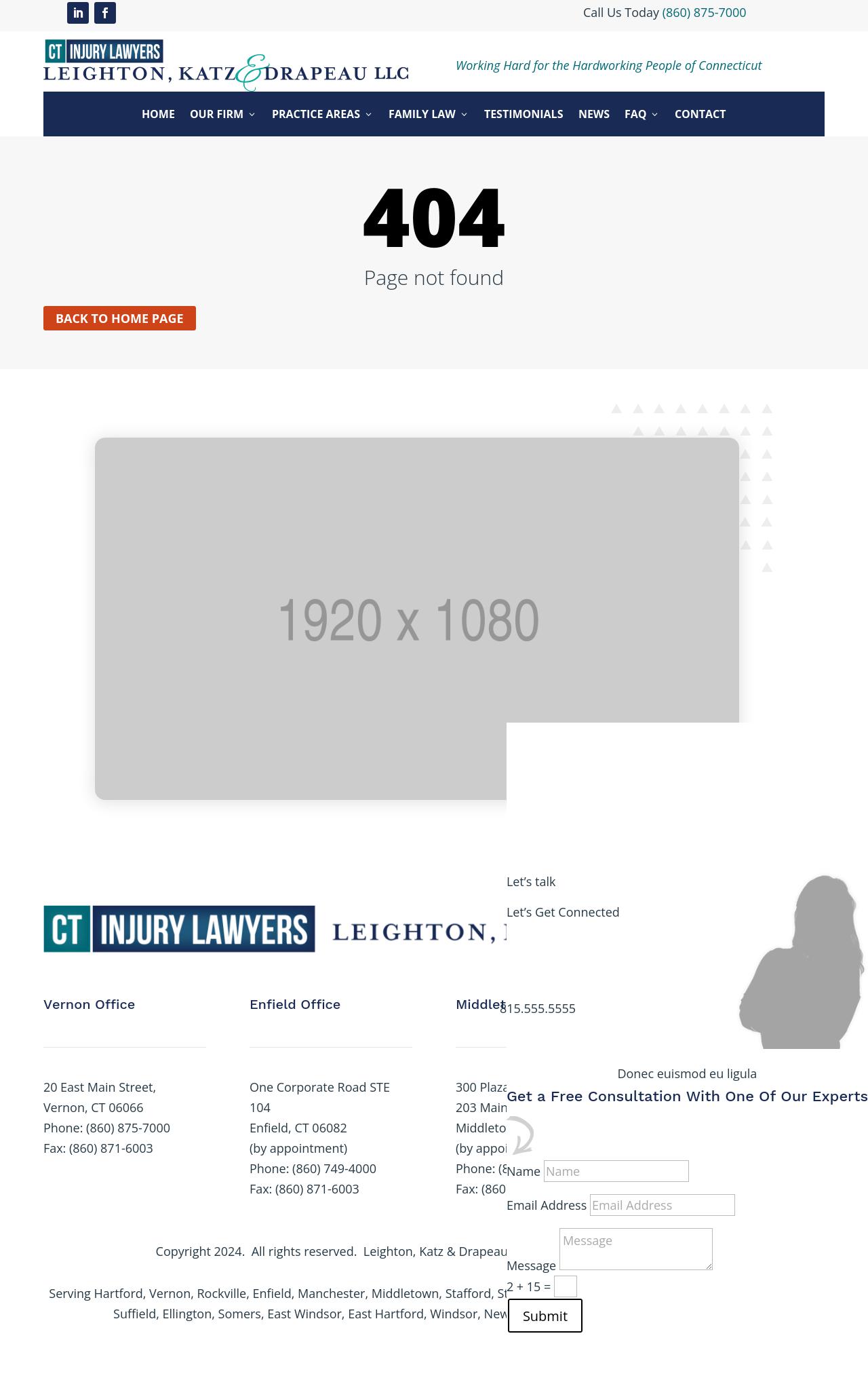 Leighton, Katz & Drapeau - Rockville CT Lawyers
