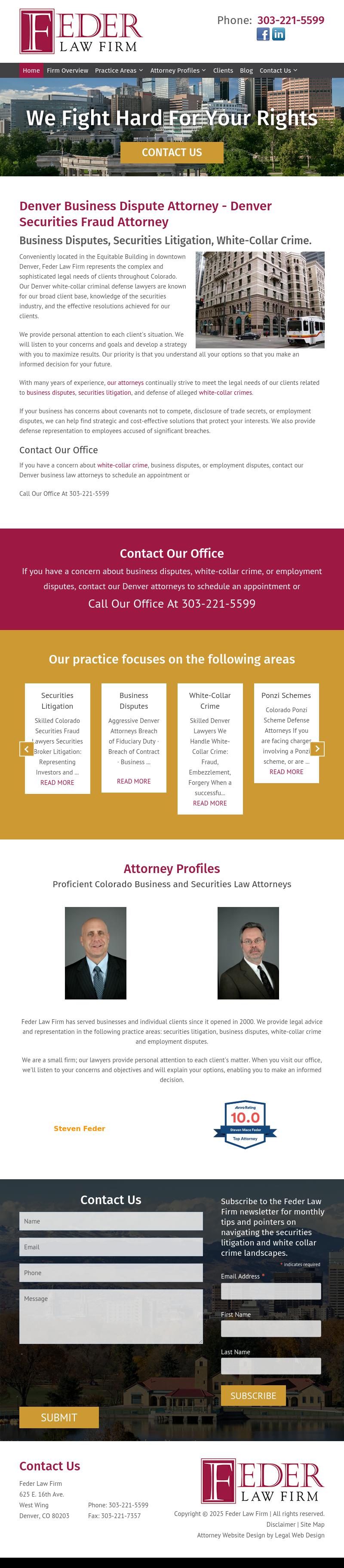 Feder Law Firm - Denver CO Lawyers