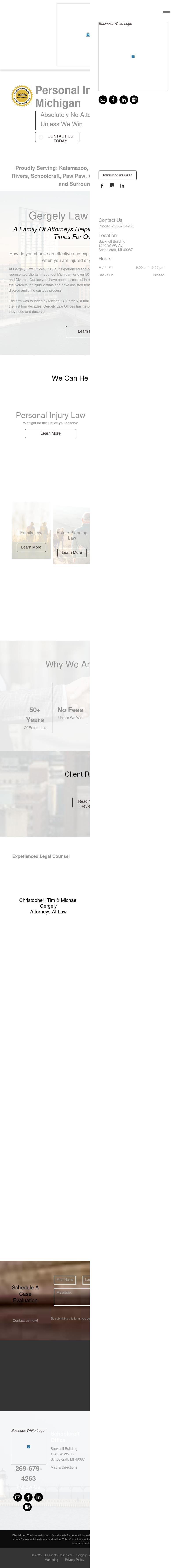 Gergely Law Offices, PC - Vicksburg MI Lawyers