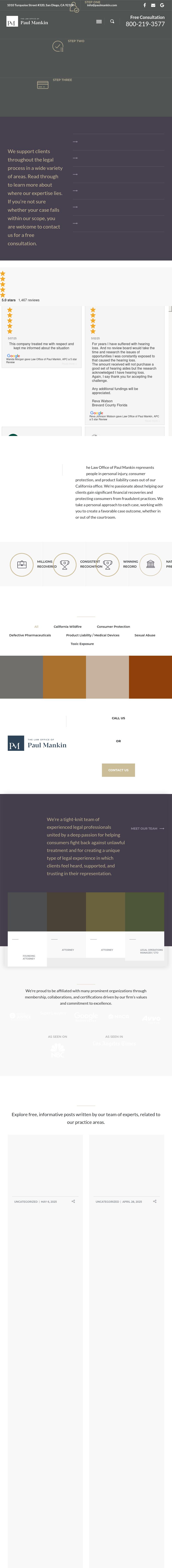 Law Office of Paul Mankin - San Diego CA Lawyers