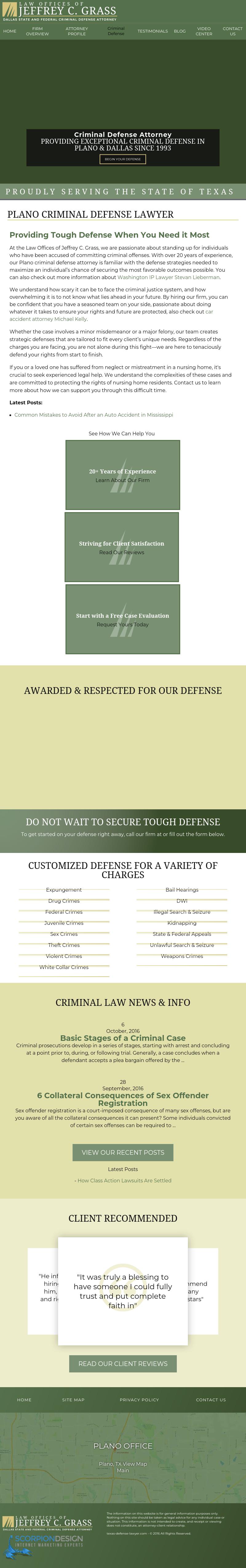 Law Offices of Jeffrey C. Grass - Dallas TX Lawyers